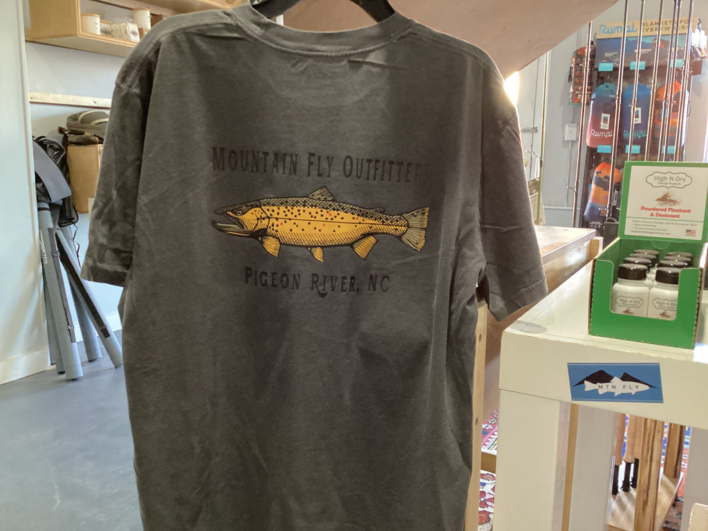 MTN FLY Trout Short Sleeve Shirt