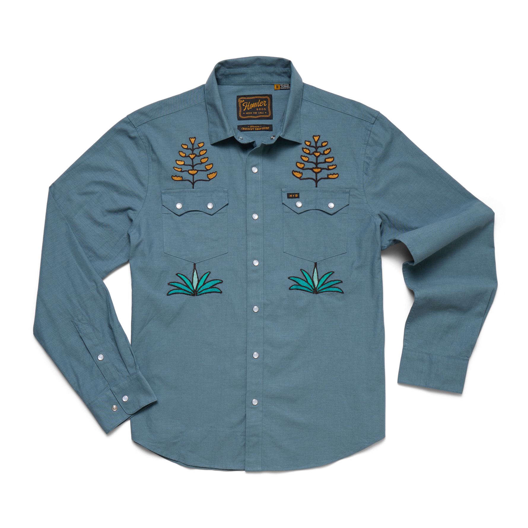 Crosscut Deluxe Longsleeve - Centuries : North Atlantic Blue