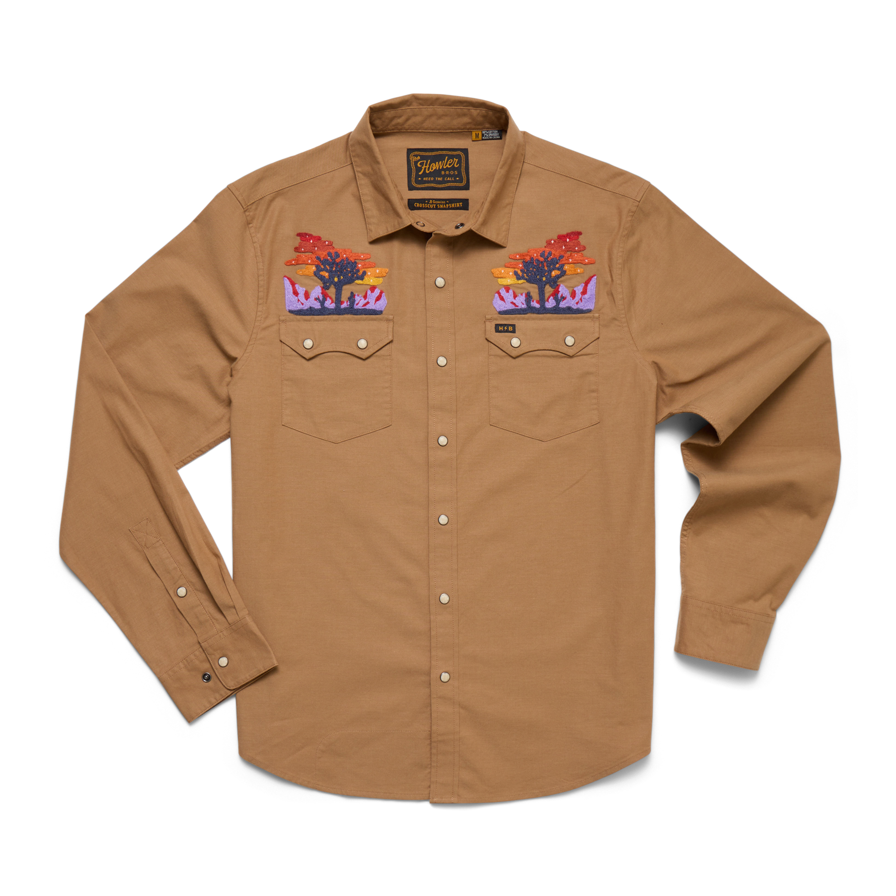 Crosscut Deluxe Longsleeve - Yuccas : Driftwood