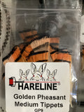 Golden pheasant tippets