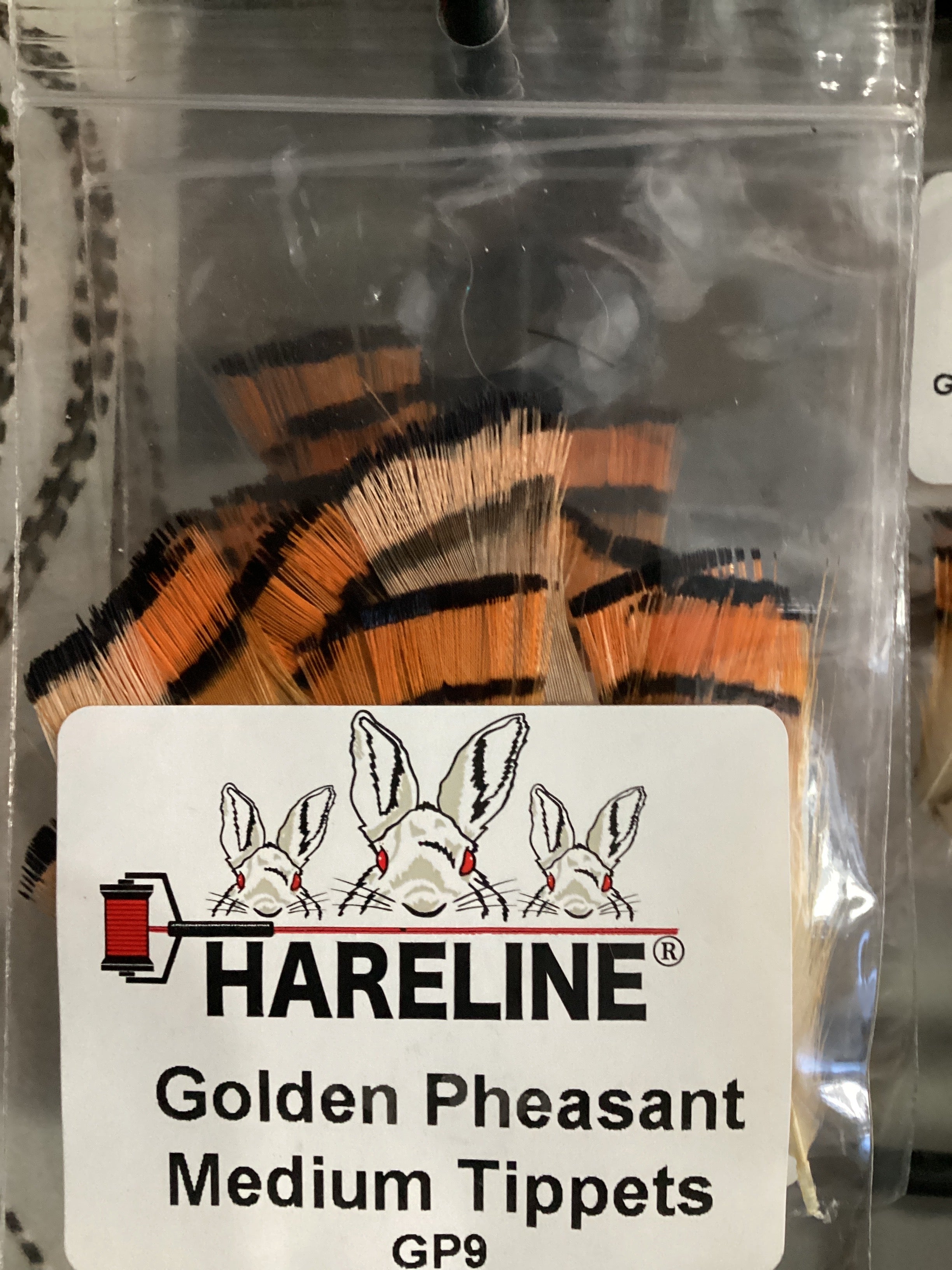 Golden pheasant tippets