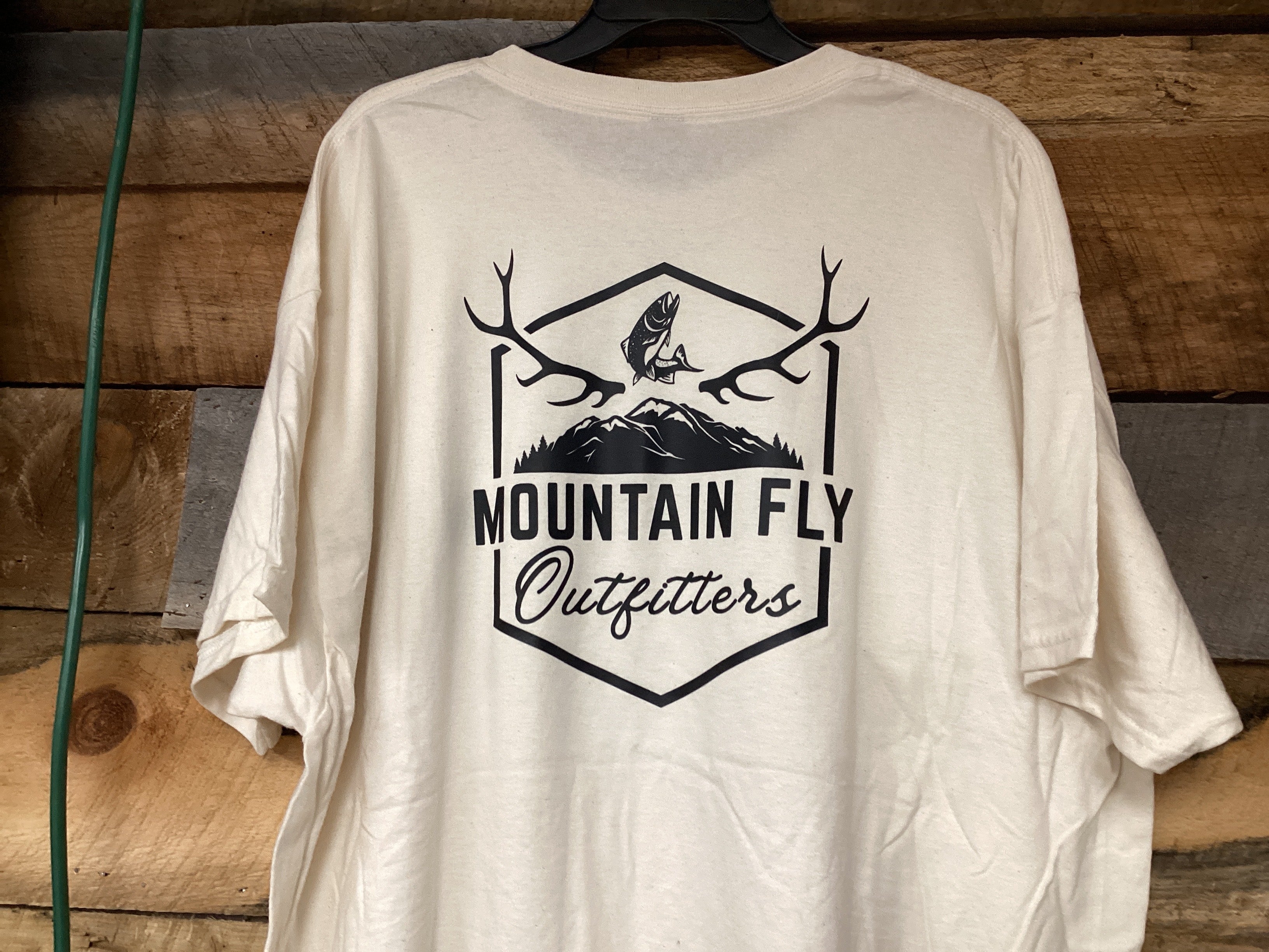 MTN FLY Antler Logo Short Sleeve Shirt