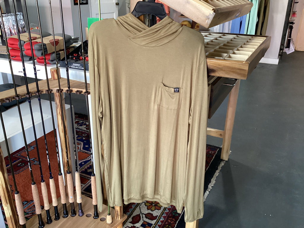 MTN FLY Long Sleeve Hooded Bamboo Shirt