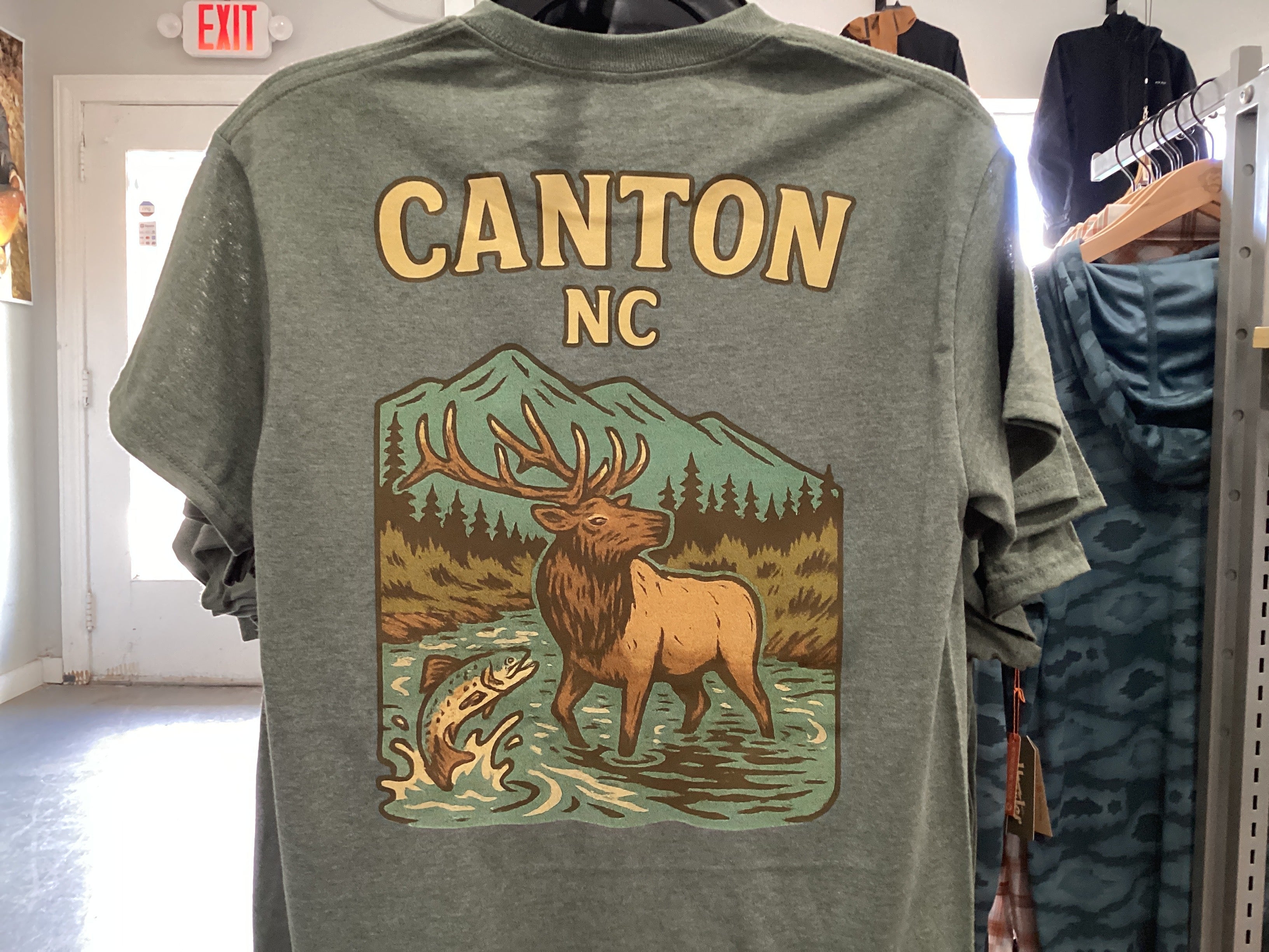 MTN FLY Canton Elk Short Sleeve Shirt