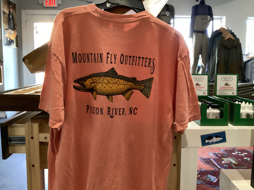 MTN FLY Trout Short Sleeve Shirt
