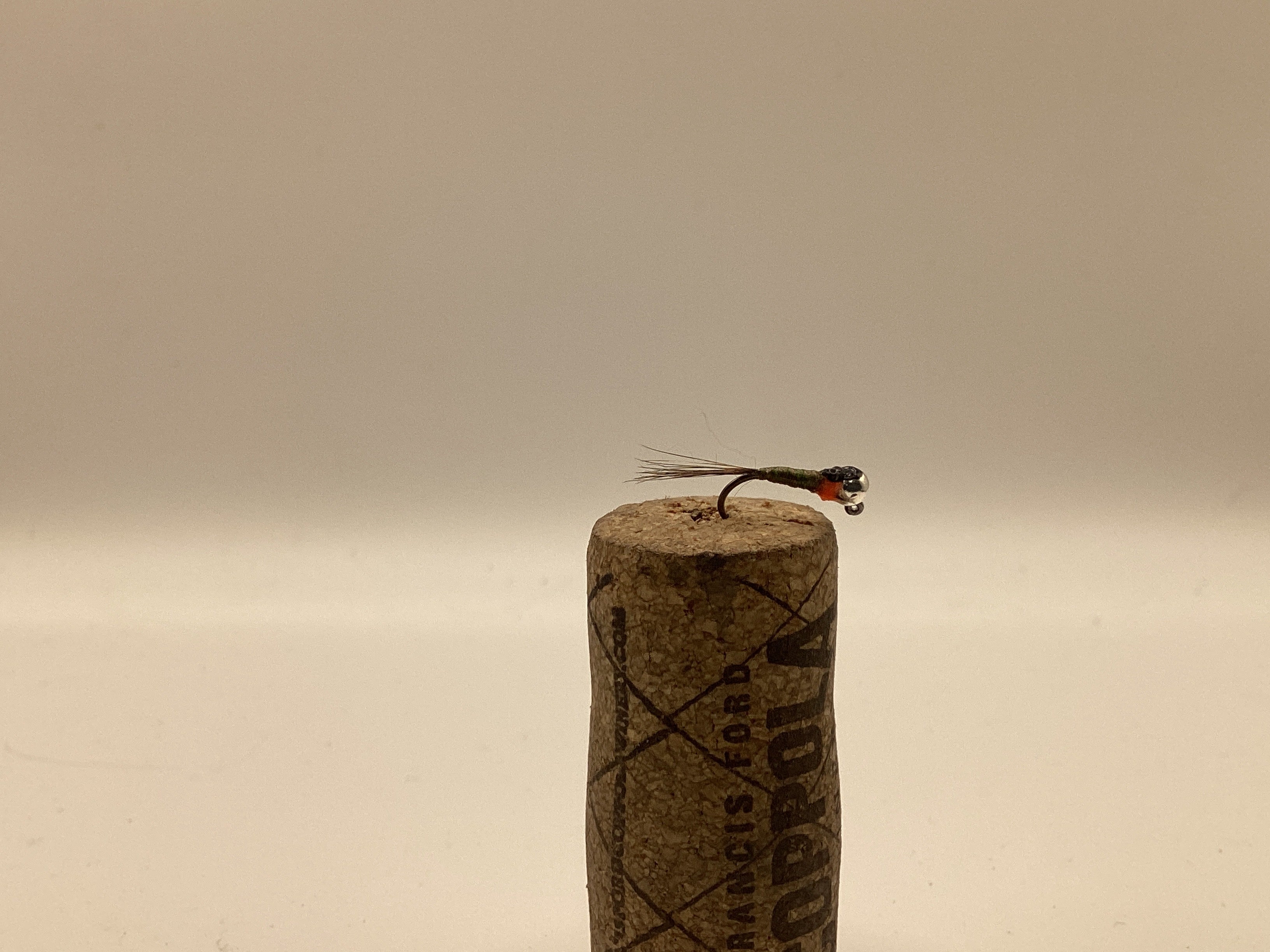 Olive Hot Spot Nymph Jig