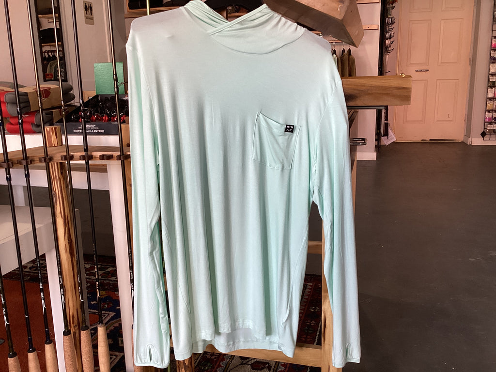 MTN FLY Long Sleeve Hooded Bamboo Shirt