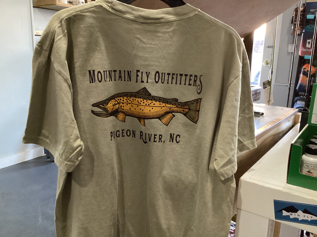 MTN FLY Trout Short Sleeve Shirt