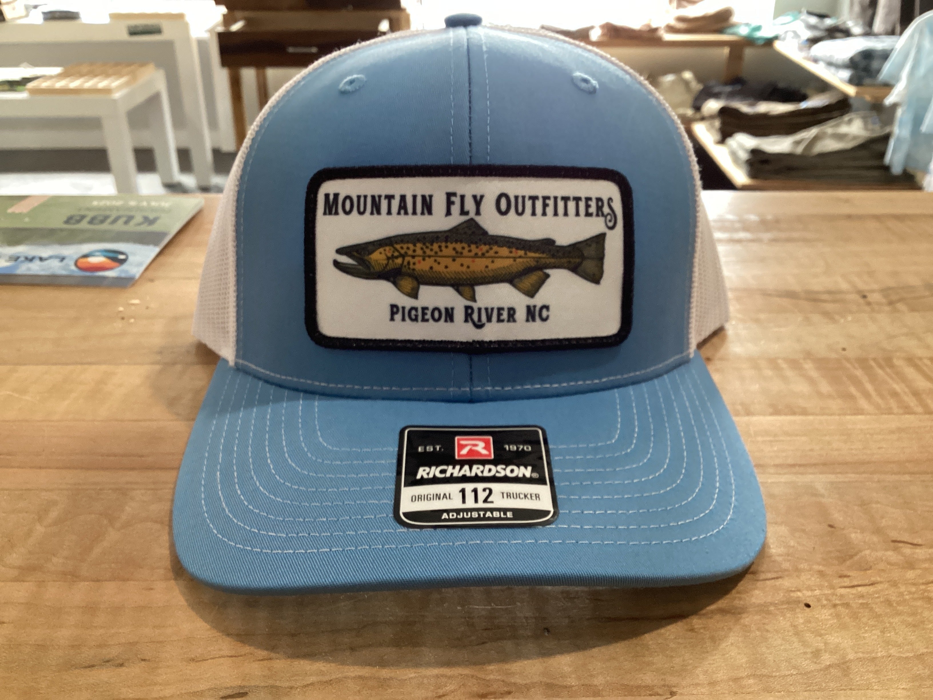 MTN FLY Hat Blue Pigeon River