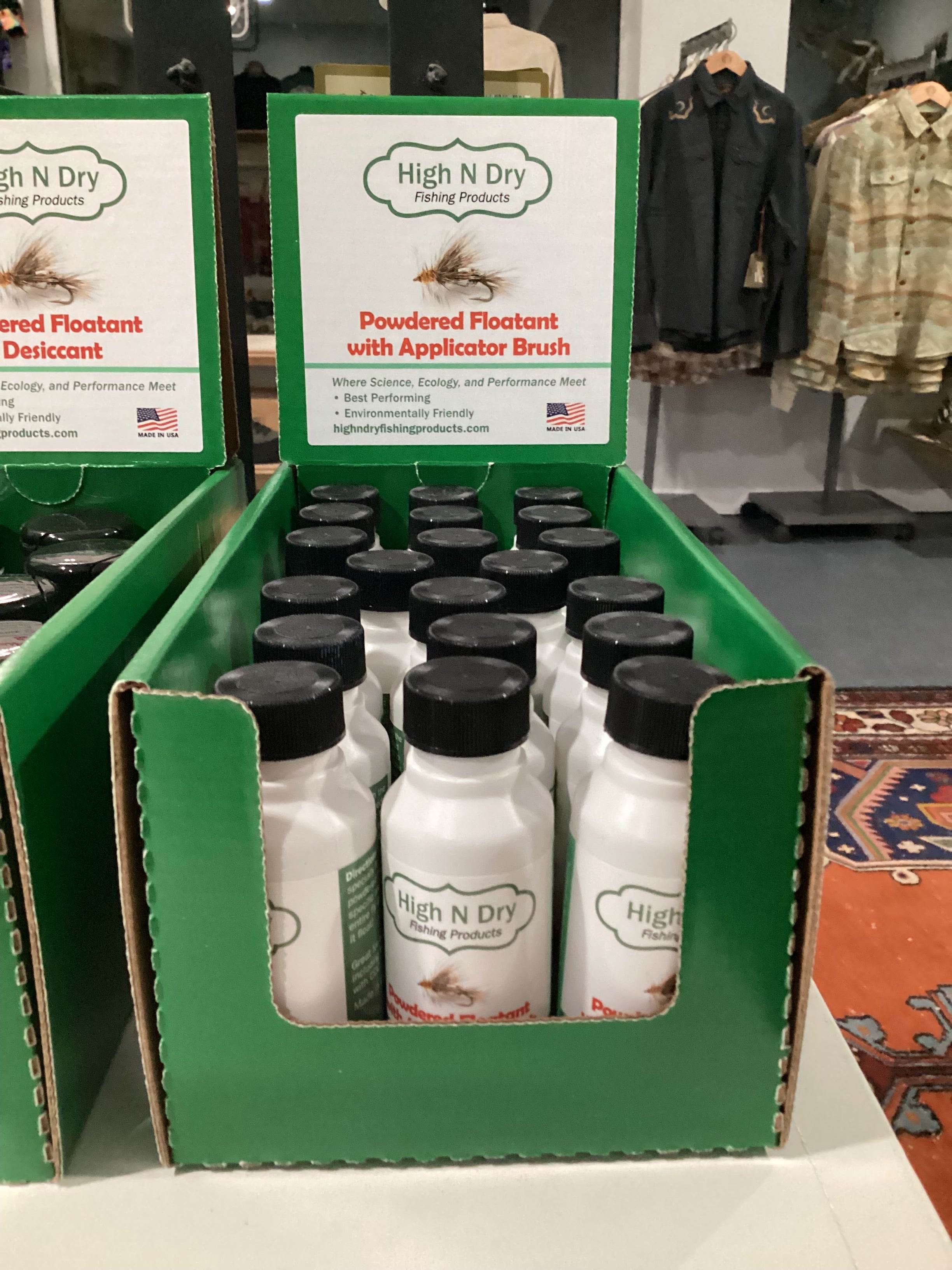 Powder Floatant with Brush High and Dry