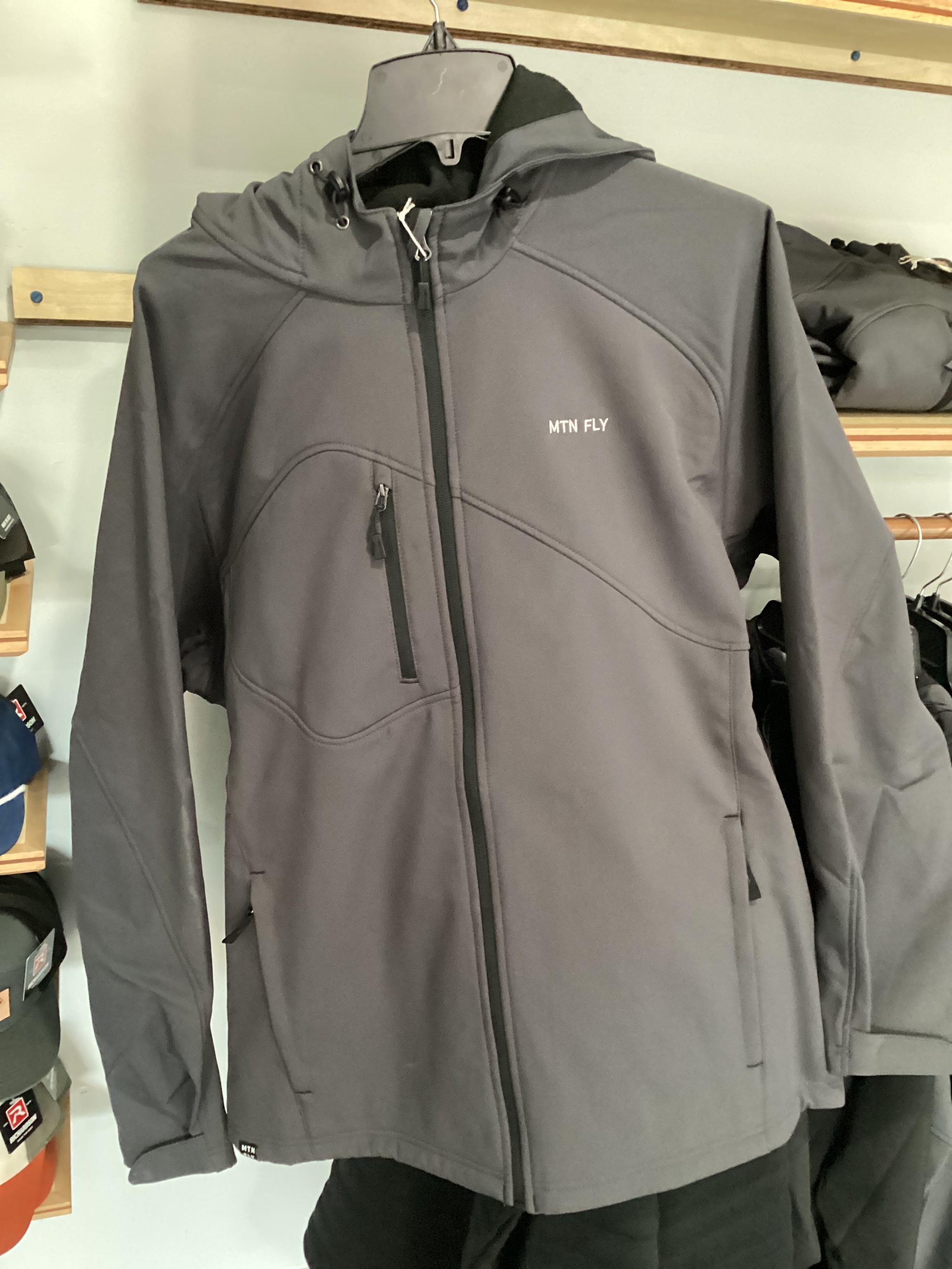MTN FLY Dark Prong Soft Shell Zip-up Jacket